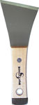 Picture of Sakazuma 75mm Stainless Steel Skewed Japanese Scraper Spatulas Wooden Handle