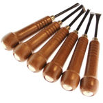 Picture of Tohosha Japanese Wood Carving Tools Set 6 Piece - 52B6