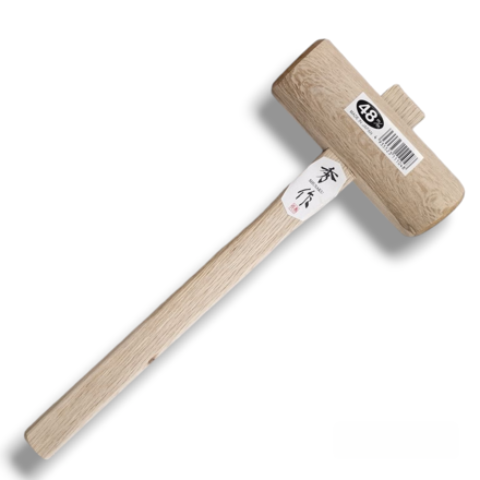 Picture of Japanese Shusaku Wooden Mallet 48mm White Oak