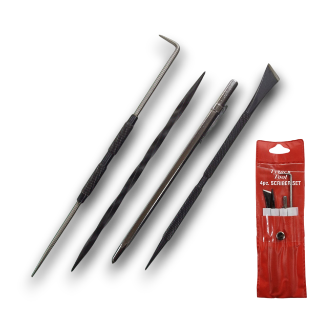 Picture of Engineers 4pc Hardened Steel Scriber Set